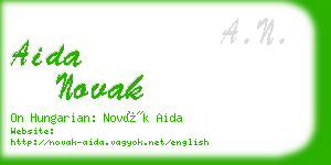 aida novak business card